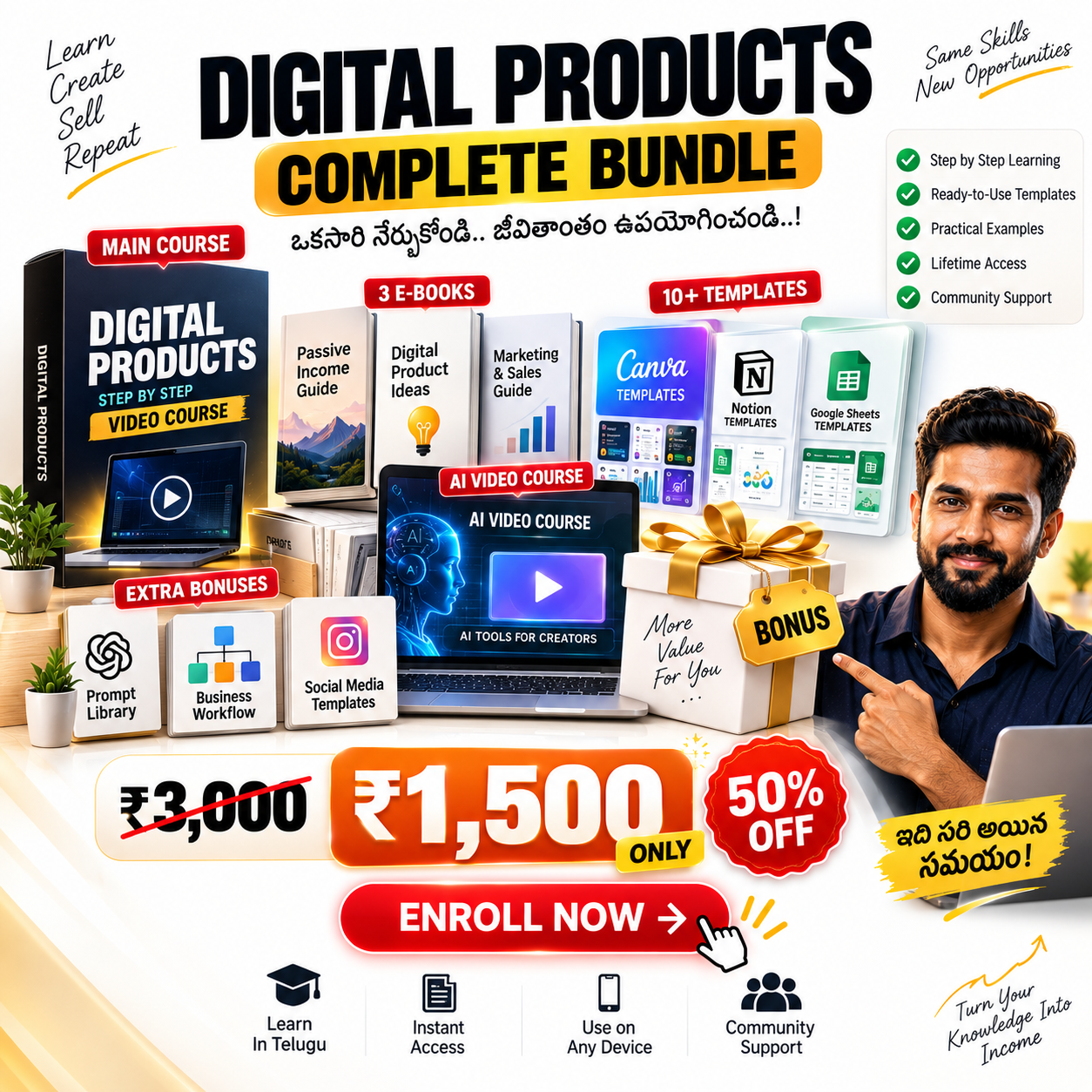 AI Prompts & Shortcodes for ChatGPT | 300+ Ready Prompts + 50 Shortcodes E-Book - Image 2